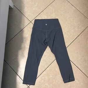 Grey Lululemon 23” leggings